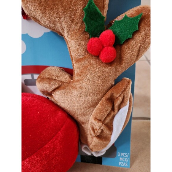 Car Character Set, Reindeer Antlers And Nose - Picture 2 of 4